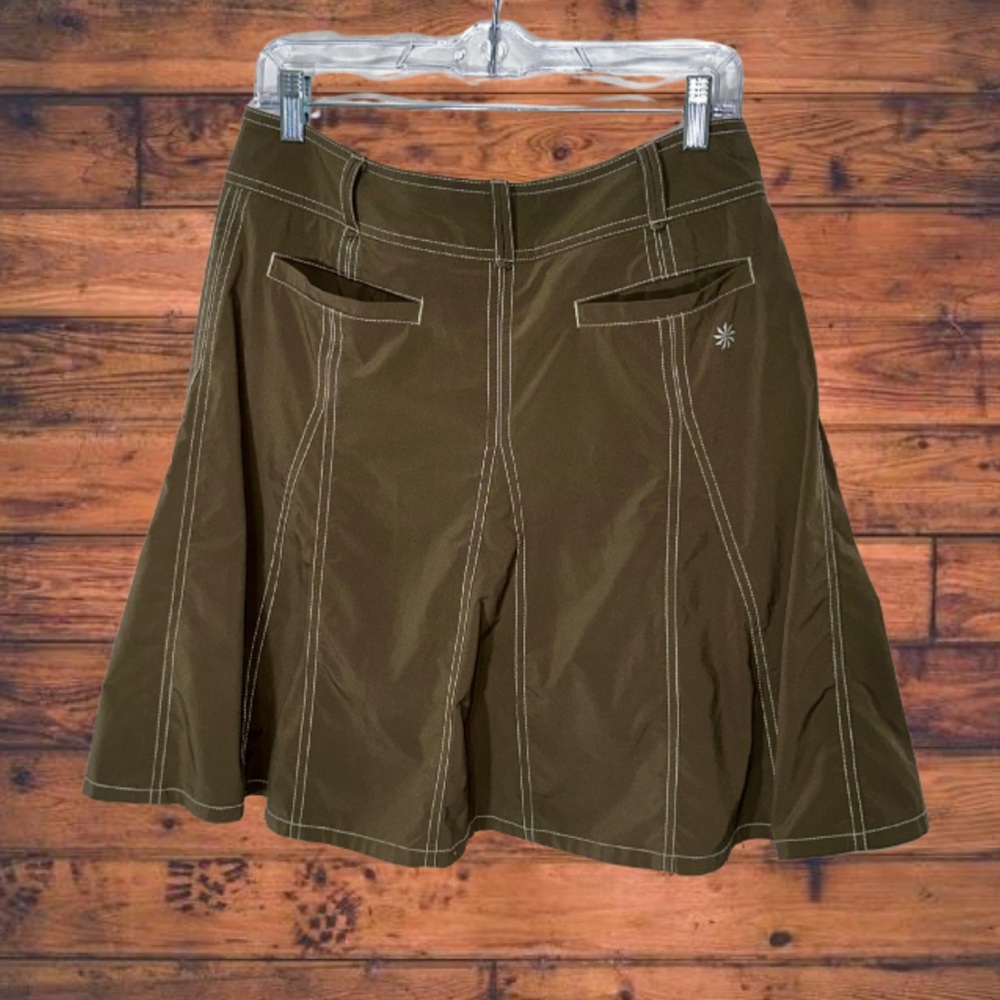 Athleta Olive Green Skirt - Picture 2 of 9